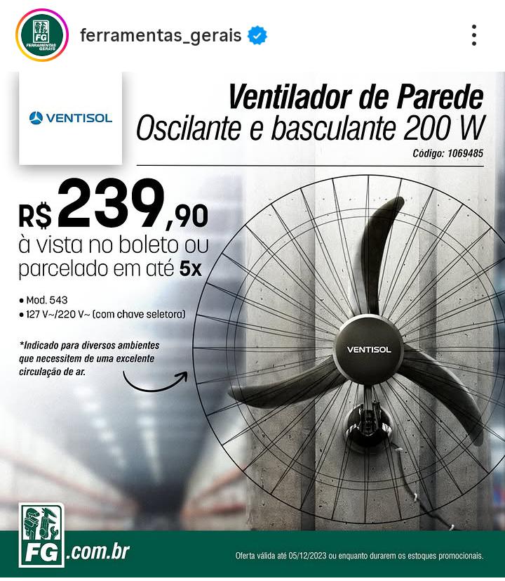 Oferta redes sociais